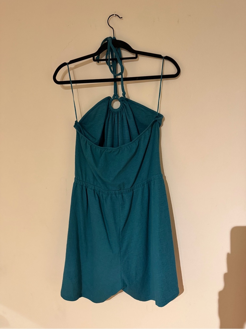 Old Navy Teal Halter Neck womens' One-Piece Romper - Picture 3 of 3